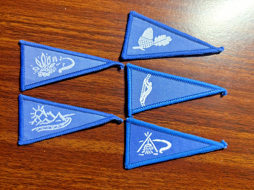 Set girl guide - set, of