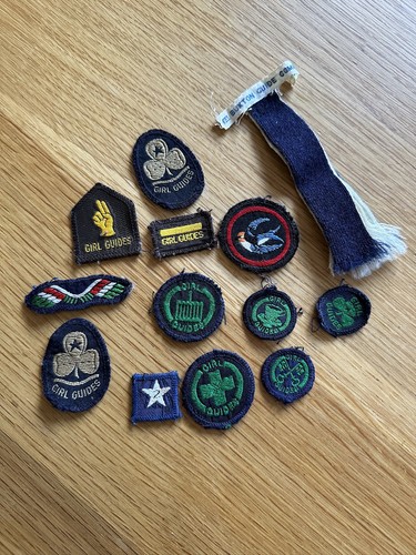 Vintage girl guides - girl, cloth