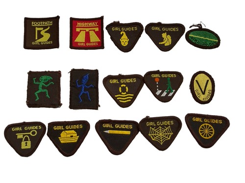 Vintage girl guides brownies - girl,