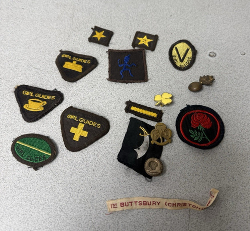 Girl guide badges 1st - girl,