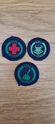 Girl guides badges from - from, the