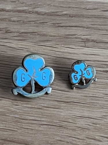 Vintage enamel girl guide - enamel,