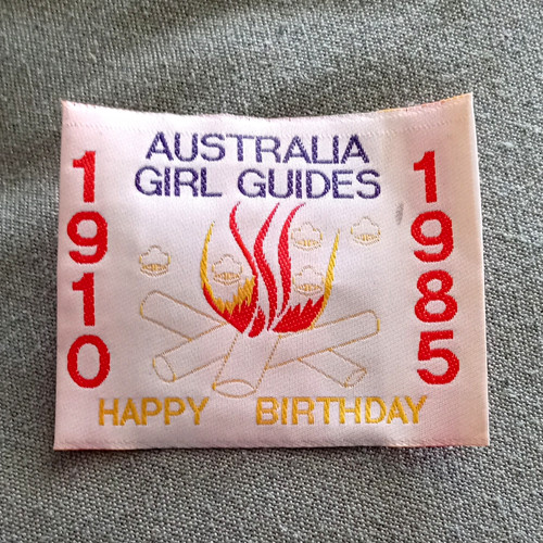 Australia girl guides - guides, happy