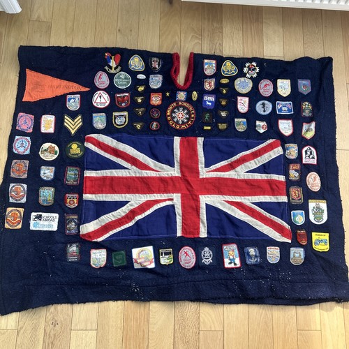 Vintage girl guides campfire - girl,