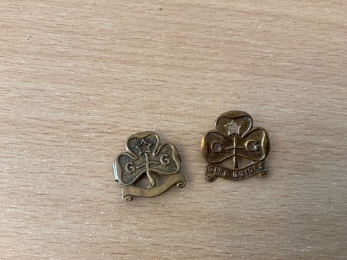 Girl guides vintage badges - badges, x
