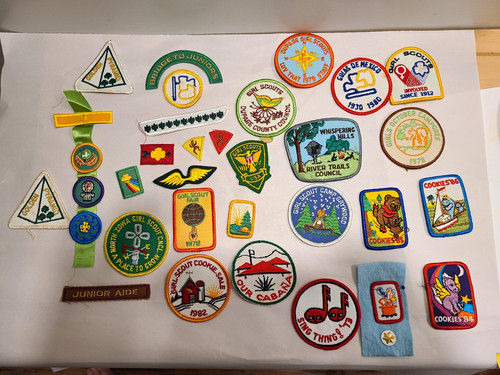 Girl scouts - girl, &