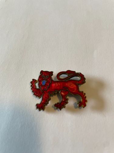 Vintage girl guides red - guides, lion