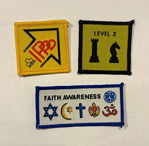 Girl guides badges patches lot - guides,
