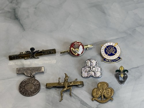 Vintage badge 8pc job lot - 8pc,
