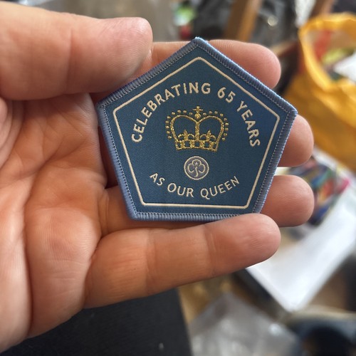 Girl guiding celebrating - girl,