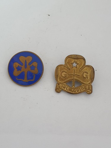 Vintage brass girl guides - 2,