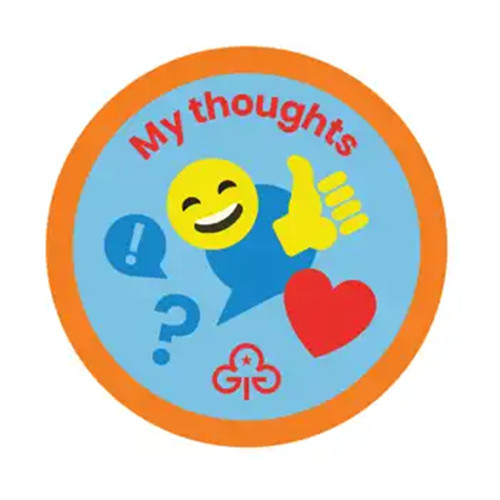 Brownie girl guide badge - ,