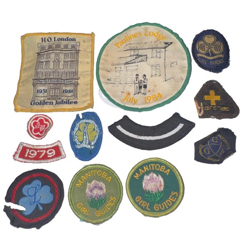 Vintage girl guides - girl, lot