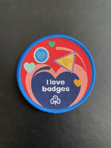 Girlguiding love badges fun - badges,