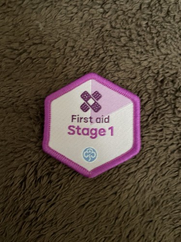 Girlguiding first aid stage - girlguiding,