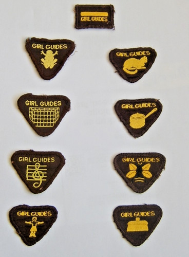 Vintage girl guides brownies - girl,