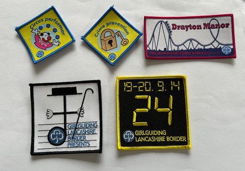 Girl guides badges patches - girl, badges/patches