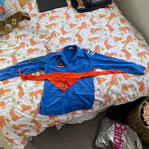 Girl guides uniform shirt - uniform, with