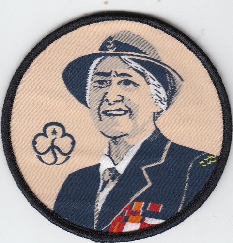 Girl guide badge lady - guide,