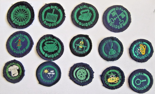 Vintage girl guides - girl,