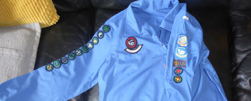 Vintage girl guide - vintage, blouse
